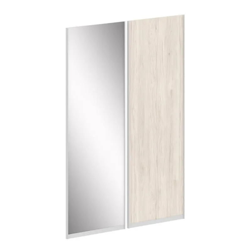 Марис Комплект дверей ЛДСП 1шт+Зеркало 1шт. для шкафа низкого L=1700мм SH.DZK-7.2