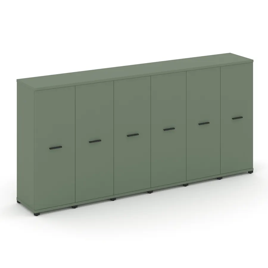Концепт Шкаф 6 узких секций, 3 ниши CN.STU-366 W 2500*420*