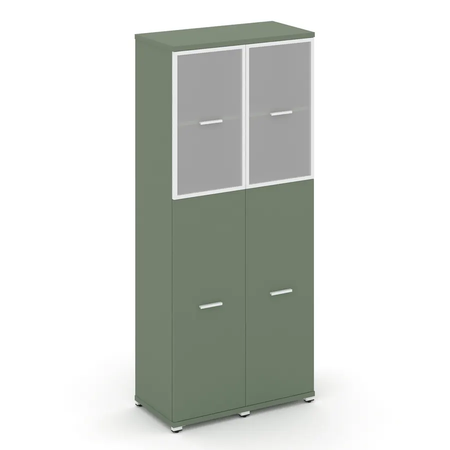 Концепт Шкаф 2 узкие секции, 5 ниш CN.STU-525 RMW W