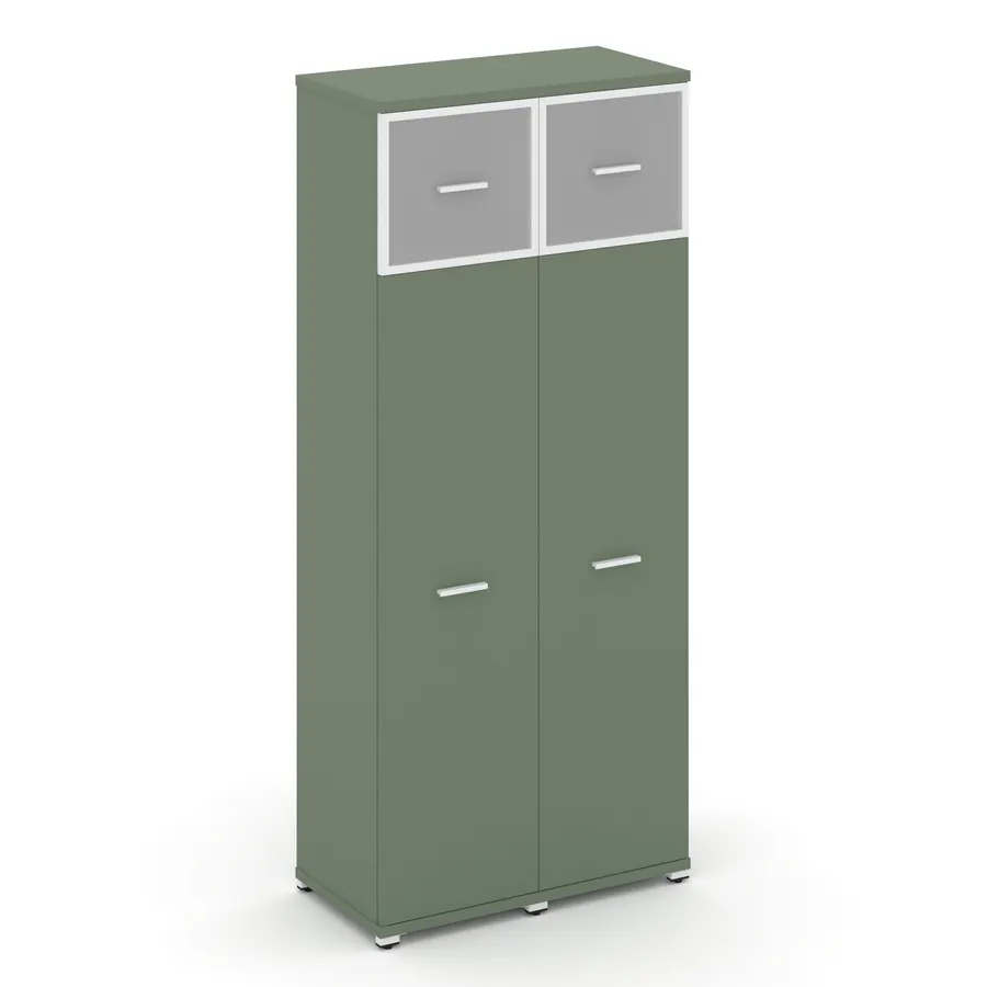 Концепт Шкаф 2 узкие секции, 5 ниш CN.STU-527 RMW W