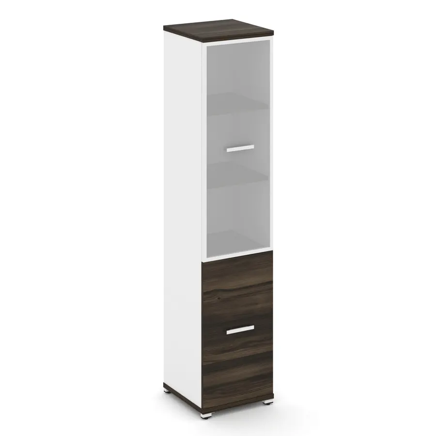 Концепт Шкаф 1 узкая секция, 5 ниш CN.STU-512 RMW W