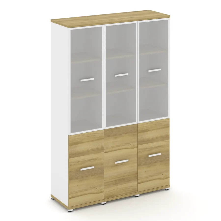 Концепт Шкаф 3 узкие секции, 5 ниш CN.STU-532 RMW W