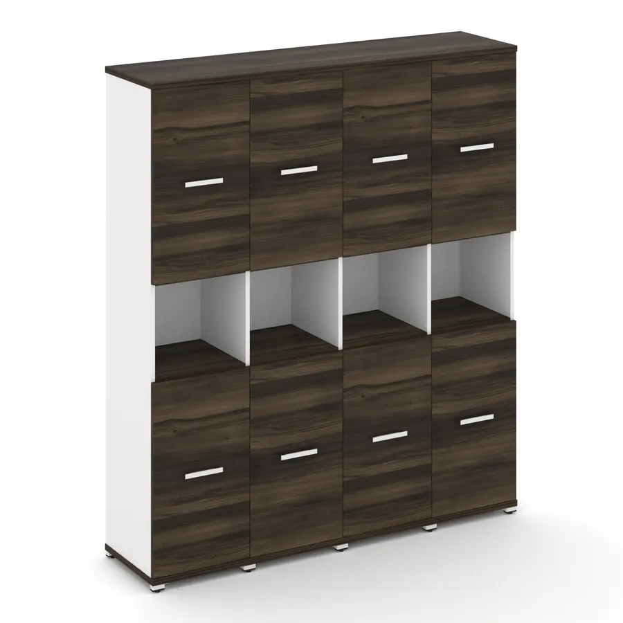 Концепт Шкаф 4 узкие секции, 5 ниш CN.STU-543 W