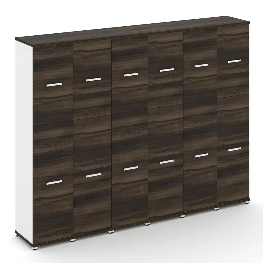 Концепт Шкаф 6 узких секций, 5 ниш CN.STU-565 W