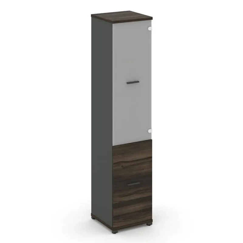 Концепт Шкаф 1 узкая секция, 5 ниш CN.STU.E-512 SM W
