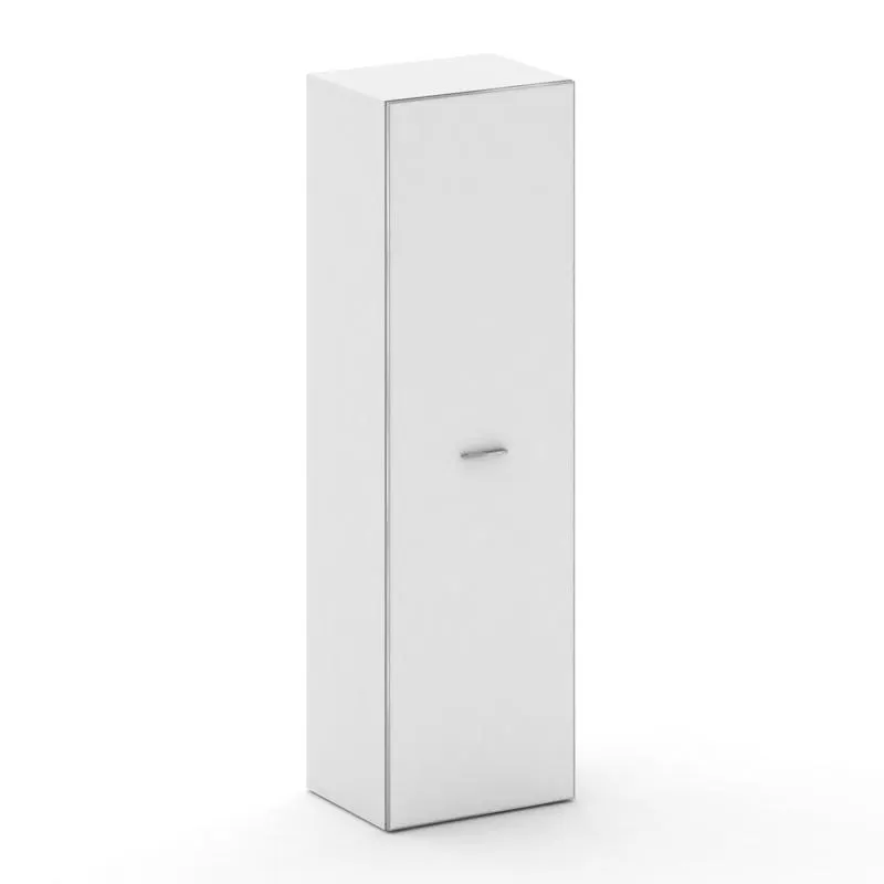 Фреско Гардероб узкий универсальный FR.GB-102 white
