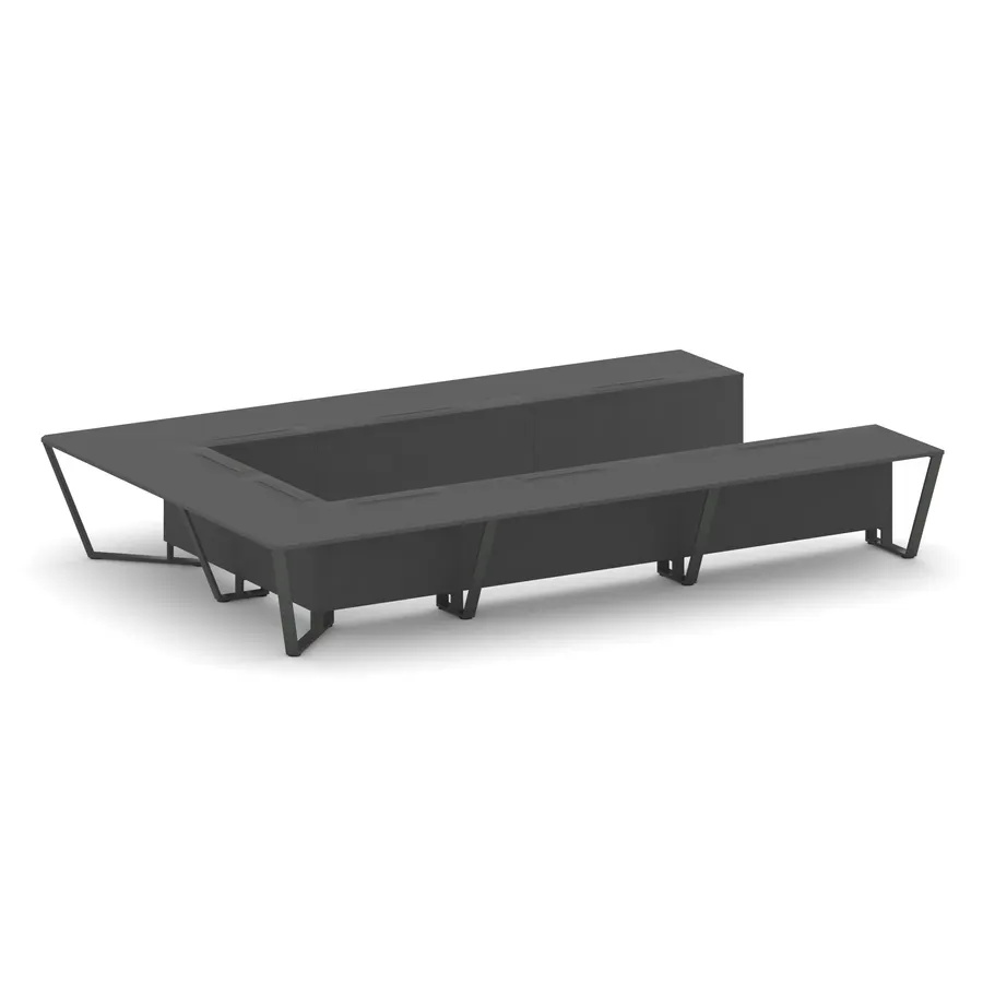 Стил Мит Стол переговорный П-образный KD-PR.B.SP-15P
