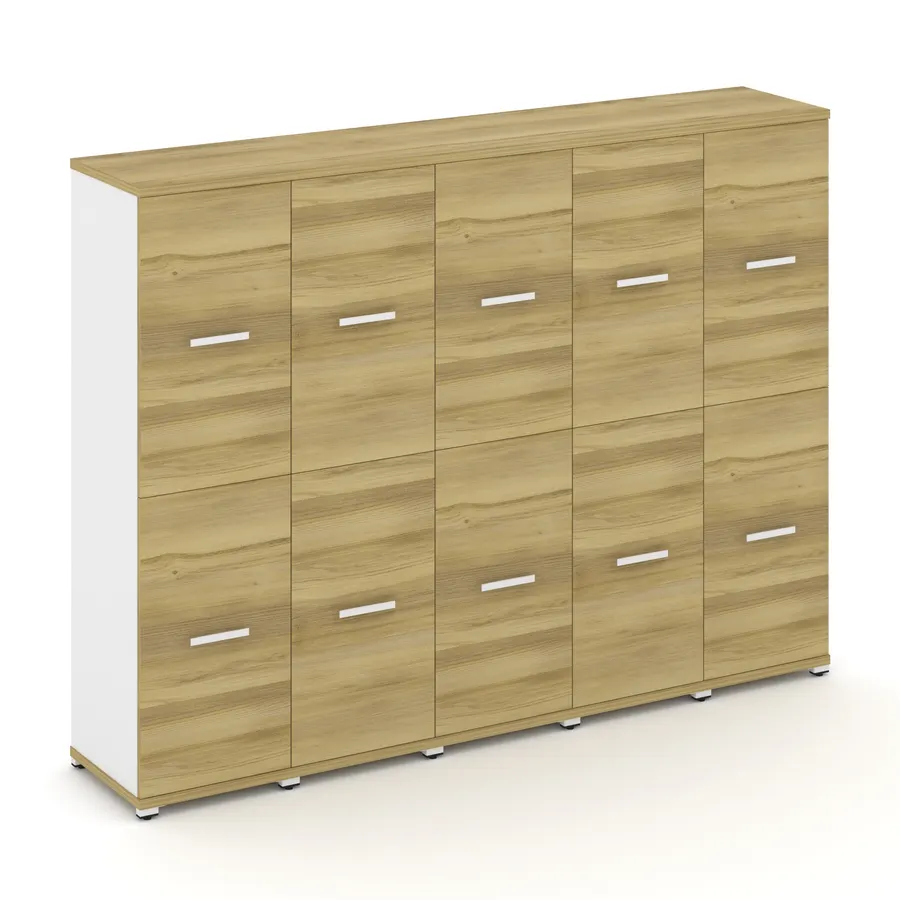 Концепт Шкаф 5 узких секций, 4 ниши CN.STU-452 W 2084*420*