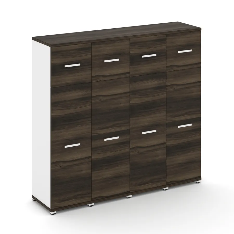 Концепт Шкаф 4 узкие секции, 4 ниши CN.STU-444 W 1668*420*