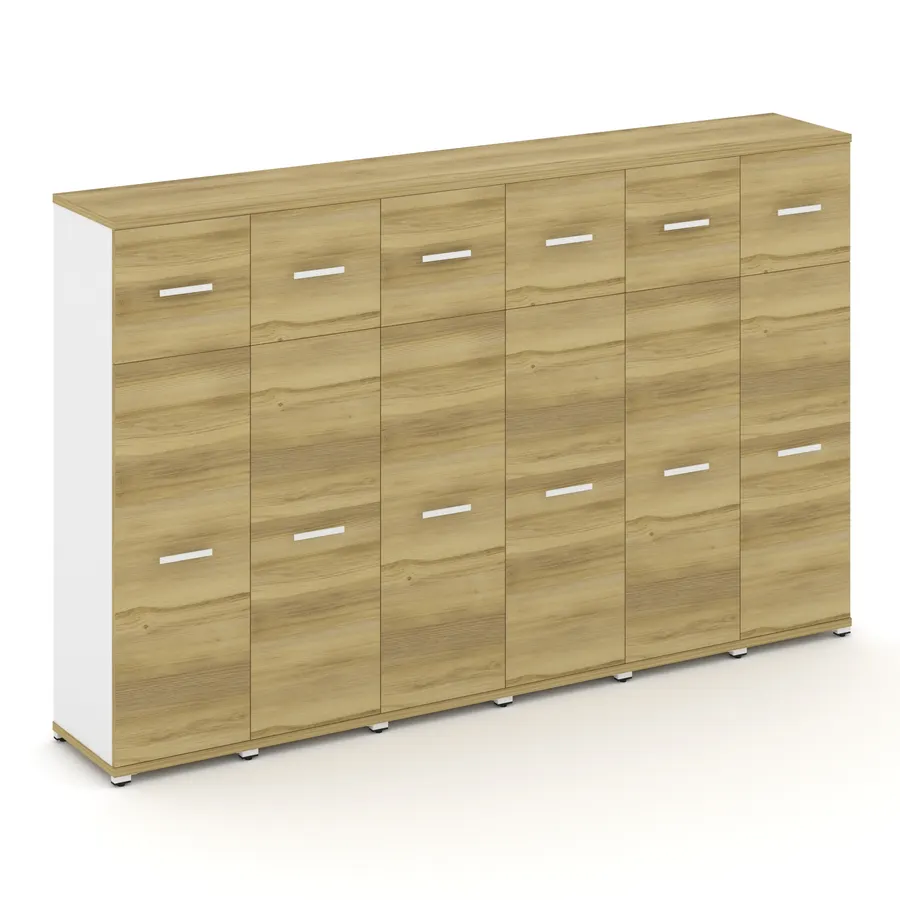 Концепт Шкаф 6 узких секций, 4 ниши CN.STU-464 W 2500*420*