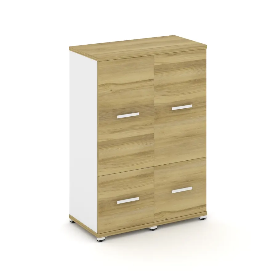 Концепт Шкаф 2 узкие секции, 3 ниши CN.STU-322 W