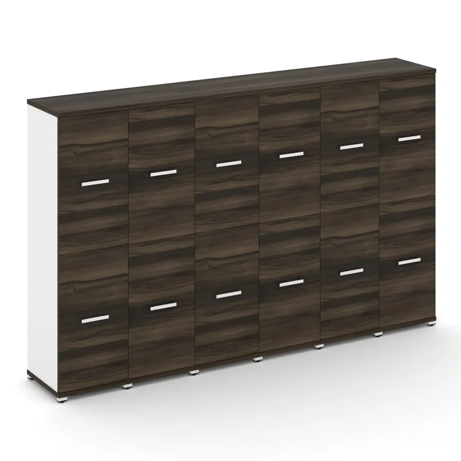 Концепт Шкаф 6 узких секций, 4 ниши CN.STU-462 W 2500*420*