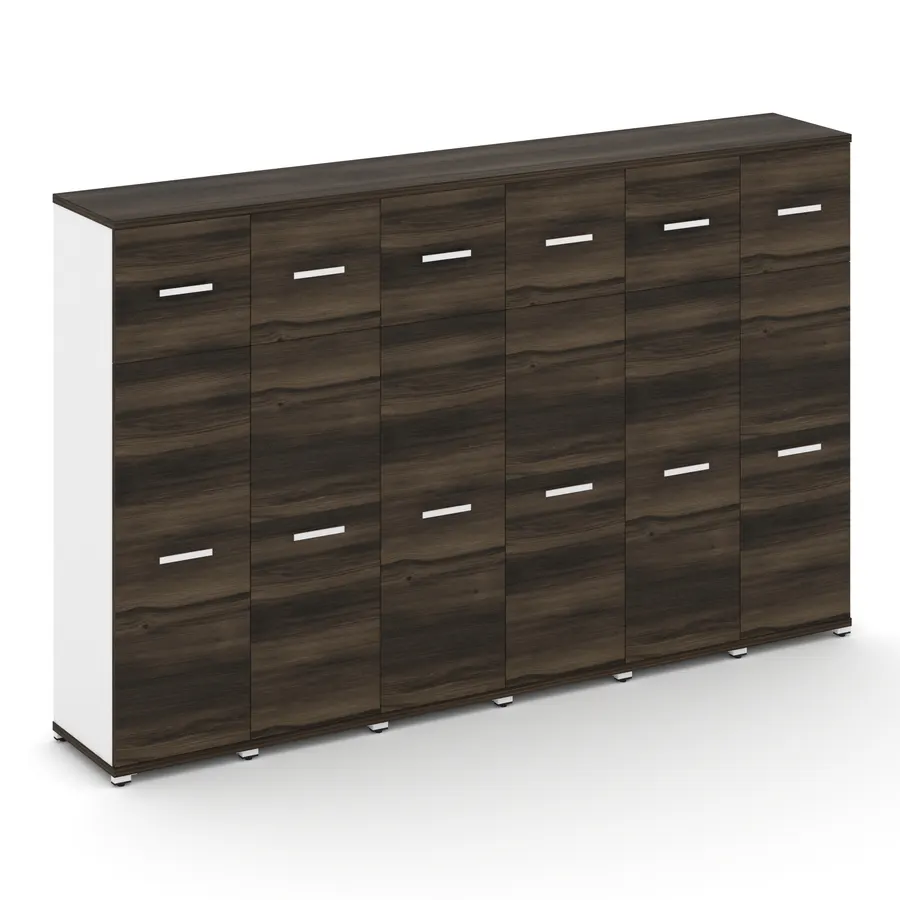 Концепт Шкаф 6 узких секций, 4 ниши CN.STU-464 W 2500*420*