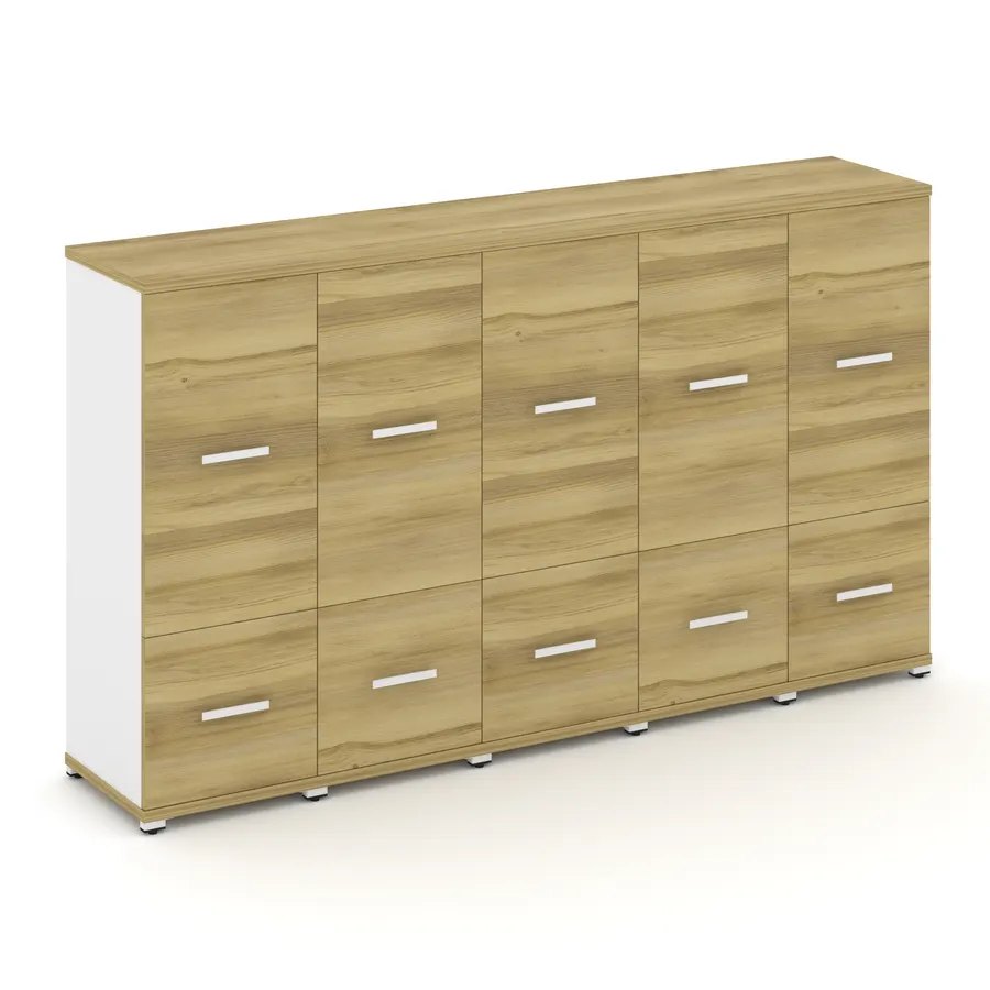 Концепт Шкаф 5 узких секций, 3 ниши CN.STU-352 W 2084*420*