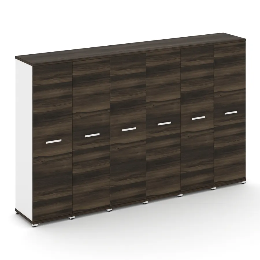 Концепт Шкаф 6 узких секций, 4 ниши CN.STU-466 W 2500*420*