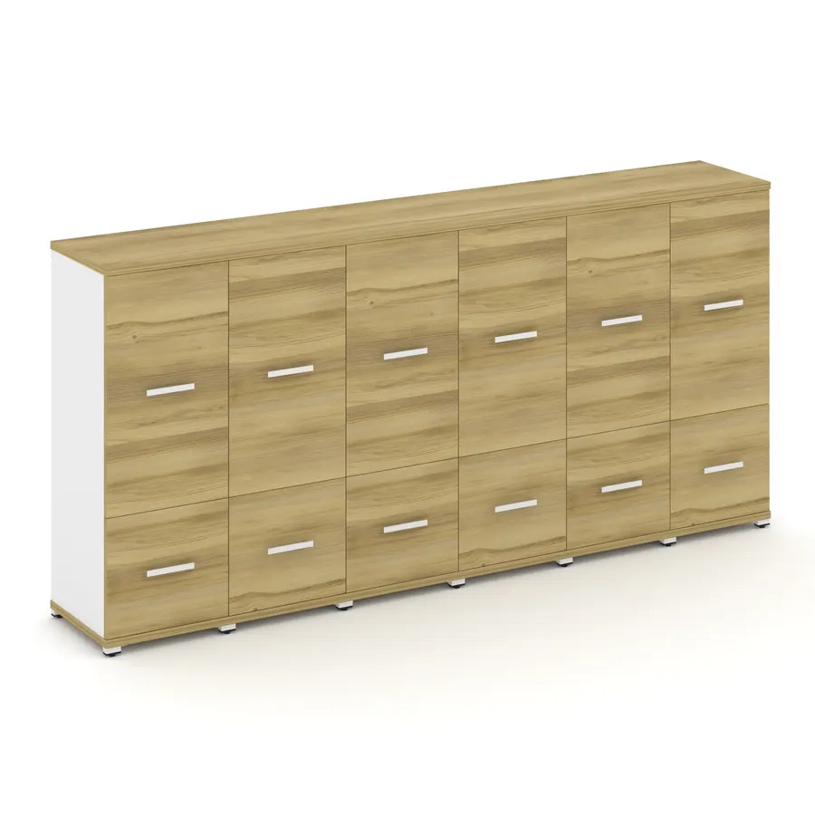 Концепт Шкаф 6 узких секций, 3 ниши CN.STU-362 W 2500*420*