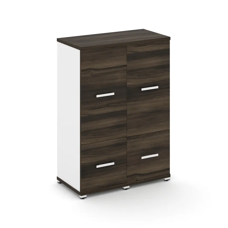 Концепт Шкаф 2 узкие секции, 3 ниши CN.STU-322 W