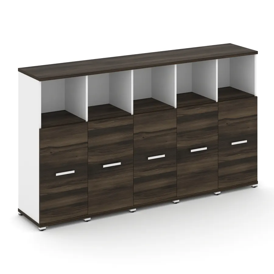 Концепт Шкаф 5 узких секций, 3 ниши CN.STU-353 W 2084*420*