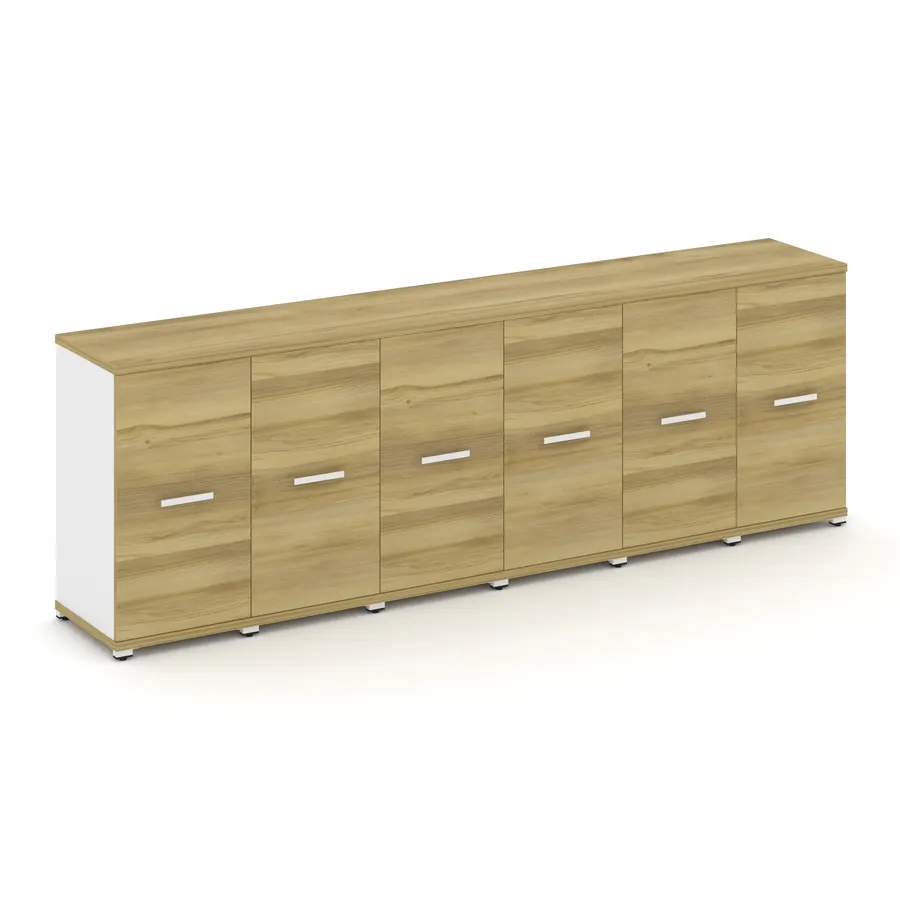 Концепт Шкаф 6 узких секций, 2 ниши CN.STU-263 W 2500*420*