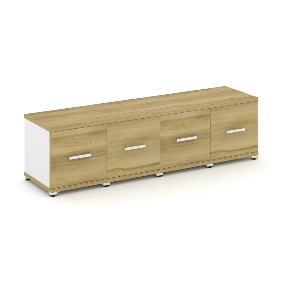 Концепт Шкаф 4 узкие секции, 1 ниша CN.STU-143 W 1668*420*