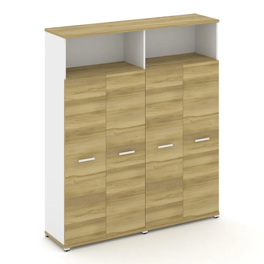 Концепт Шкаф 2 широкие секции, 5 ниш CN.STS-526 W