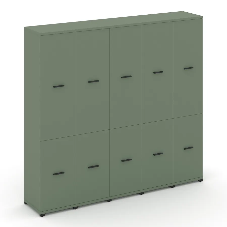 Концепт Шкаф 5 узких секций, 5 ниш CN.STU-552 W
