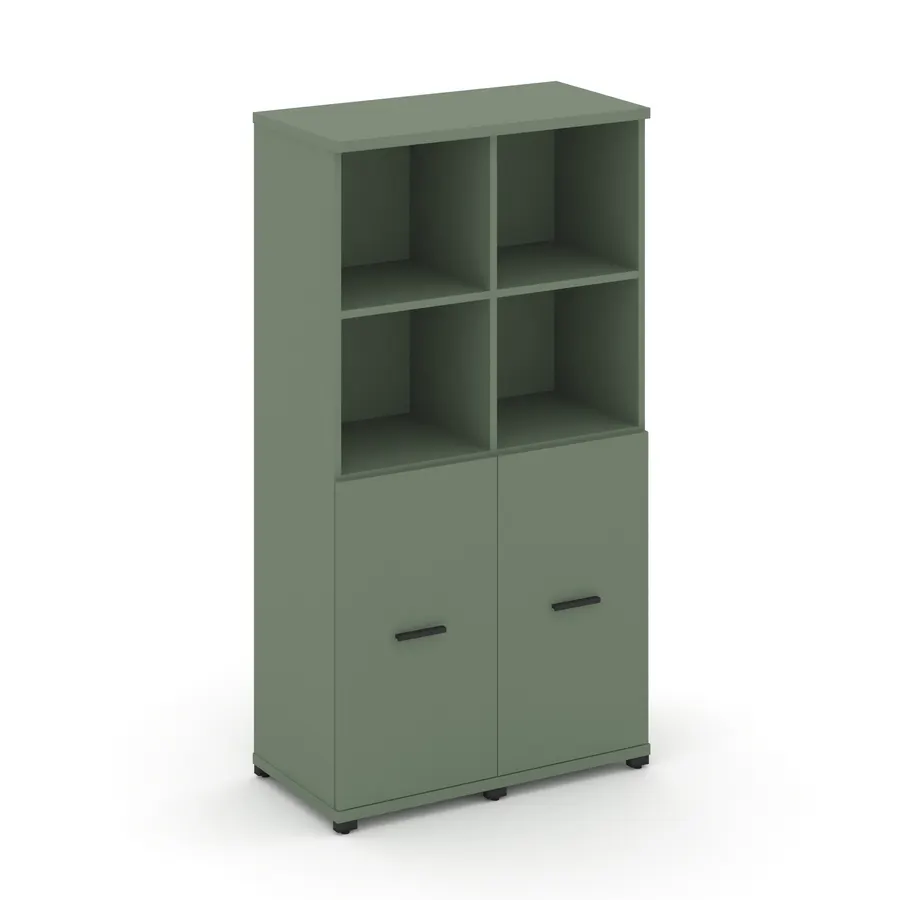 Концепт Шкаф 2 узкие секции, 4 ниши CN.STU-421 W