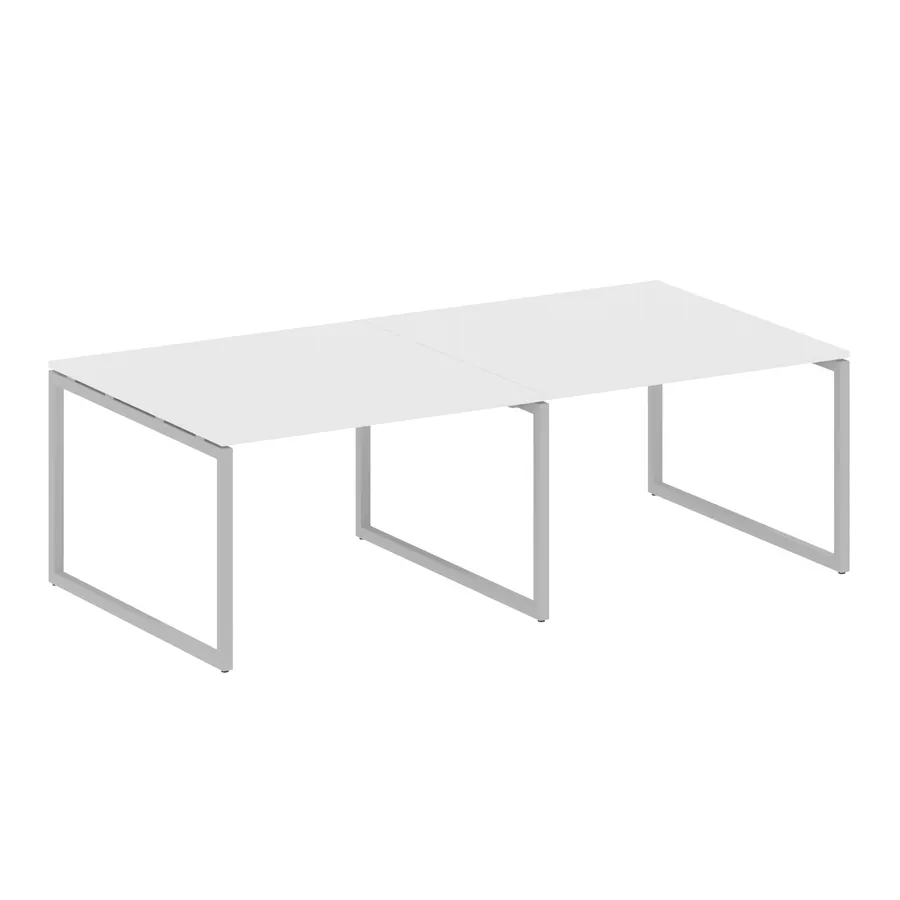 Метал Систем Куатро Перег. стол (2 столешницы) на О-образном м/к 40БО.ПРГ-2.2