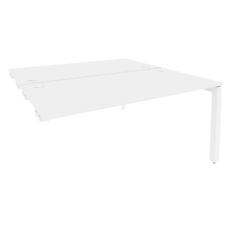 Оникс Стол-приставка двойной на П-образном м/к к опорным элем. O.MP-D.SPR-4.8